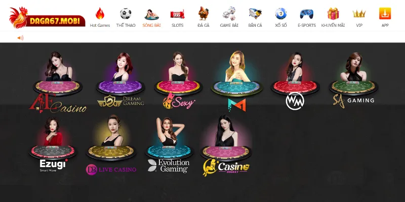 Giới thiệu về sân chơi Casino DAGA67