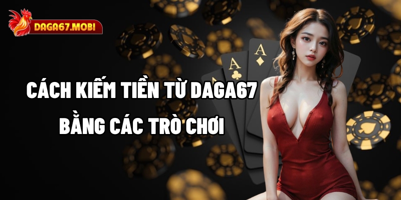 Bật mí cách kiếm tiền từ DAGA67 bằng các trò chơi